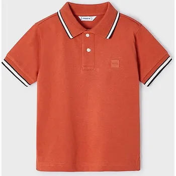 Chlapecké tričko Chlapecká polokošile Mayoral 3103 oranžové Rozměr: 110