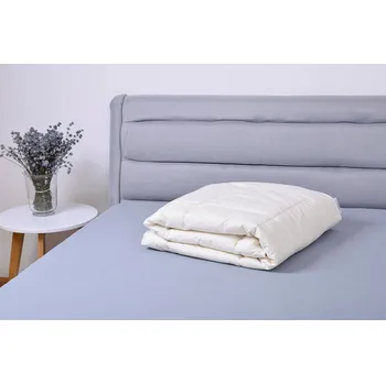 přikrývka Letní dětská přikrývka z ovčí vlny Stříbroaktiv smetanová - 100x135 cm , Smetanová sypkovina StříbroAktiv