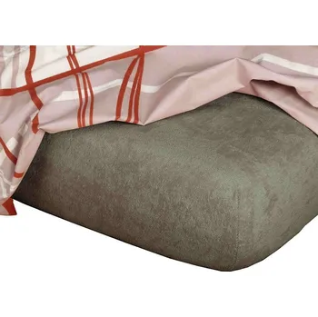Prostěradlo Froté prostěradlo opál - 180x200/20 cm dvoulůžko