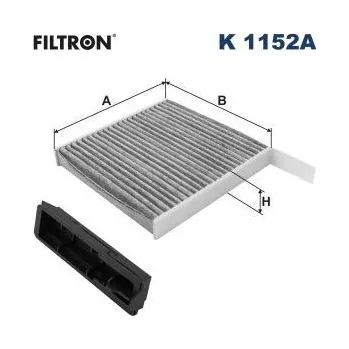 Auto-moto Filtr, vzduch v interiéru FILTRON K 1152A