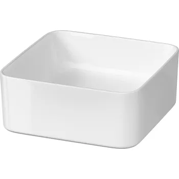 Umyvadlo Cersanit Crea umyvadlo 35x35 cm čtvercový na pult bílá K114-007-ECO