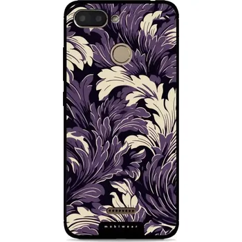 Pouzdro na mobilní telefon Lesklý kryt Mobiwear Glossy - Xiaomi Redmi 6 - GA46G Fialové rostliny (Prémiové lesklé pouzdro, obal, kryt Mobiwear Glossy na mobil Xiaomi Redmi 6 - GA46G Fialové rostliny, materiál Plast + TPU silikon - krytí po všech stranách, neošoupatelný potisk, tenk