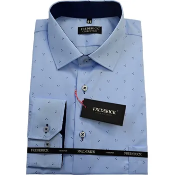 Pánská košile Pánská košile s dlouhým rukávem - střih SLIM - vzor F632 - 40