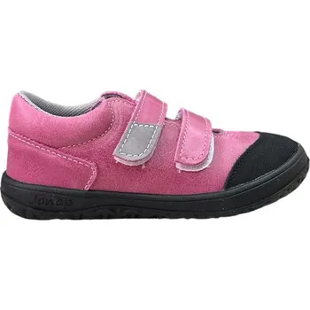 Dívčí obuv Dětská celoroční obuv Jonap BAREFOOT - Růžová s okopovou špičkou - 23