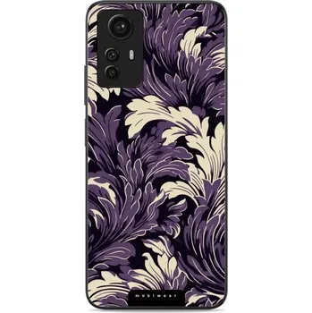 Pouzdro na mobilní telefon Lesklý kryt Mobiwear Glossy - Xiaomi Redmi Note 12S - GA46G Fialové rostliny (Prémiové lesklé pouzdro, obal, kryt Mobiwear Glossy na mobil Xiaomi Redmi Note 12S - GA46G Fialové rostliny, materiál Plast + TPU silikon - krytí po všech stranách, neošoupateln