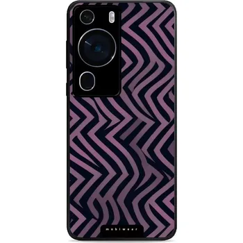Pouzdro na mobilní telefon Lesklý kryt Mobiwear Glossy - Huawei P60 Pro - GA55G Fialové klikyháky (Prémiové lesklé pouzdro, obal, kryt Mobiwear Glossy na mobil Huawei P60 Pro - GA55G Fialové klikyháky, materiál Plast + TPU silikon - krytí po všech stranách, neošoupatelný potisk,)