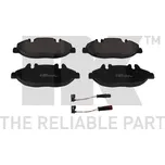 Sada brzdových destiček, kotoučová brzda NK 223351