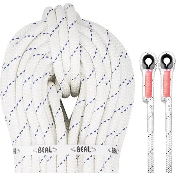 Lano Záchranářské pracovní lano BEAL Ergo 12,5 mm 60 m + 2 Term