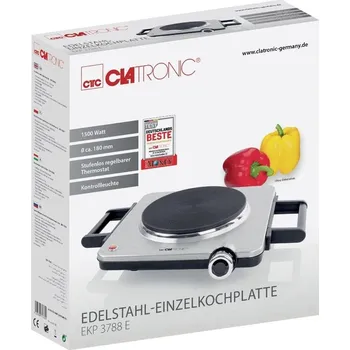 Vařič Jednoplotýnkový přenosný vařič Clatronic EKP 3788