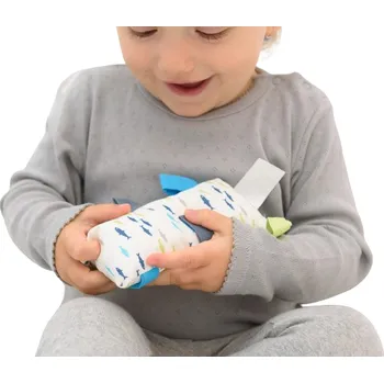 Výuková hračka MyMoo Montessori úchopový polštářek - Rybičky