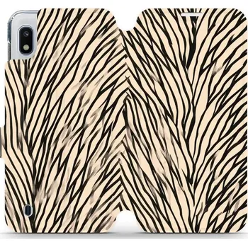 Pouzdro na mobilní telefon Flipové pouzdro Mobiwear - Samsung Galaxy A10 - VA52S V koruně stromu (Knížkové flip pouzdro, obal, kryt na mobil Samsung Galaxy A10 - VA52S V koruně stromu, materiál Umělá kůže + TPU - ochrana 360°, stojánek, silikonová vanička, magnetické zavírání)