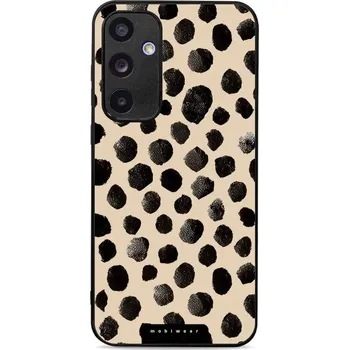 Pouzdro na mobilní telefon Lesklý kryt Mobiwear Glossy - Samsung Galaxy A55 5G - GA50G Černé puntíky (Prémiové lesklé pouzdro, obal, kryt Mobiwear Glossy na mobil Samsung Galaxy A55 5G - GA50G Černé puntíky, materiál Plast + TPU silikon - krytí po všech stranách, neošoupatelný)
