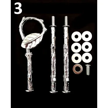 Středová tyč na výrobu servírovacího stojanu stříbrná Druh: 3