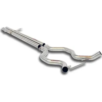 Střední díl výfuku „H“ trubka + spojovací trubky, pravá – levá Supersprint 402313