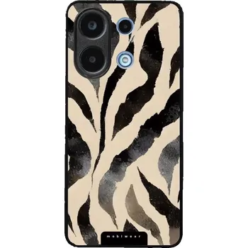 Pouzdro na mobilní telefon Lesklý kryt Mobiwear Glossy - Xiaomi Redmi Note 13 4G - GA53G Zebří (Prémiové lesklé pouzdro, obal, kryt Mobiwear Glossy na mobil Xiaomi Redmi Note 13 4G - GA53G Zebří, materiál Plast + TPU silikon - krytí po všech stranách, neošoupatelný potisk, tenké)