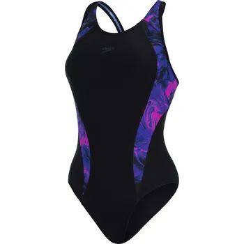 Dámské plavky Dámské Jednodílné plavky SPEEDO SHAPING PNL LANEBACK AF 8-12891H065 – Černá 36