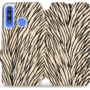 Pouzdro na mobilní telefon Flipové pouzdro Mobiwear - Honor 20 Lite - VA52S V koruně stromu (Knížkové flip pouzdro, obal, kryt na mobil Honor 20 Lite - VA52S V koruně stromu, materiál Umělá kůže + TPU - ochrana 360°, stojánek, silikonová vanička, magnetické zavírání)