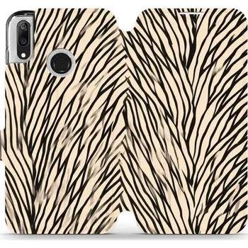 Pouzdro na mobilní telefon Flipové pouzdro Mobiwear - Huawei Y7 2019 - VA52S V koruně stromu (Knížkové flip pouzdro, obal, kryt na mobil Huawei Y7 2019 - VA52S V koruně stromu, materiál Umělá kůže + TPU - ochrana 360°, stojánek, silikonová vanička, magnetické zavírání)