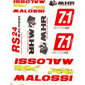 Samolepicí dekorace na vozidlo Sada samolepek Malossi 350x200 mm M.339780