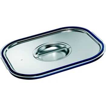 Plech na pečení Víko s výřezem na naběračku na gastronádoby se sklápěcími úchyty GN 2/4