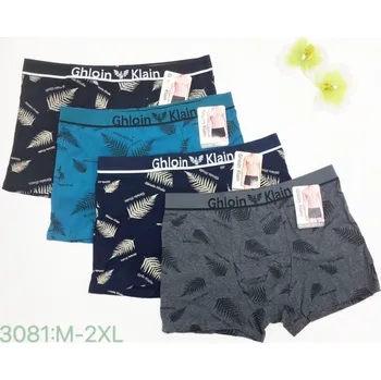 Boxerky Pánské bavlněné boxerky Miego - L3081 (Balení/12 ks)