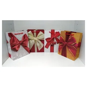 Dárková taška Taška s červenou mašlí velká