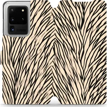 Pouzdro na mobilní telefon Flipové pouzdro Mobiwear - Samsung Galaxy S20 Ultra - VA52S V koruně stromu (Knížkové flip pouzdro, obal, kryt na mobil Samsung Galaxy S20 Ultra - VA52S V koruně stromu, materiál Umělá kůže + TPU - ochrana 360°, stojánek, silikonová vanička, magnetické)