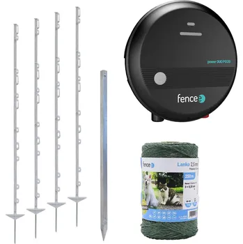 Ohradník VNT electronics s.r.o. Sada pro elektrický ohradník pro psy, koně a skot - DUO zdroj - lanko 250 m, 2 J