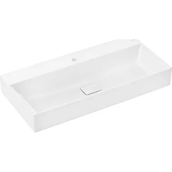 Umyvadlo Hansgrohe Xevolos E umyvadlo 100x48 cm obdélníkový klasický-nábytkový bílá 61100450