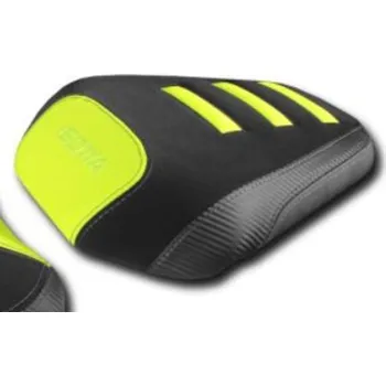 Sedlo na kolo Benelli Sedlo spolujezdce černo žluté TRK 702/X