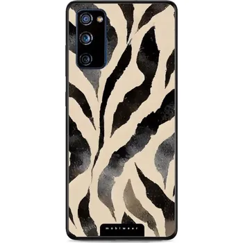 Pouzdro na mobilní telefon Lesklý kryt Mobiwear Glossy - Samsung Galaxy S20 FE - GA53G Zebří (Prémiové lesklé pouzdro, obal, kryt Mobiwear Glossy na mobil Samsung Galaxy S20 FE - GA53G Zebří, materiál Plast + TPU silikon - krytí po všech stranách, neošoupatelný potisk, tenké)