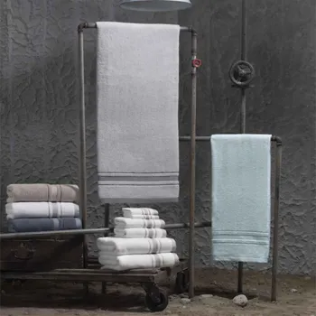 Osuška DOMOLETTI ENCHA SOFT, hnědá, 140×70 cm