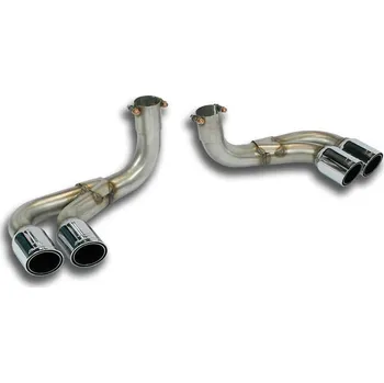 Koncovka výfuku Sada koncovek výfuku, pravá ∅76 mm – levá ∅76 mm Supersprint 390716