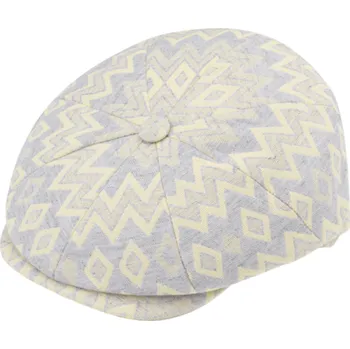 Čepice Fiebig - Headwear since 1903 Pánská letní bavlněná bekovka od Fiebig - hatteras Vanilla Velikost: 61 cm (XL)