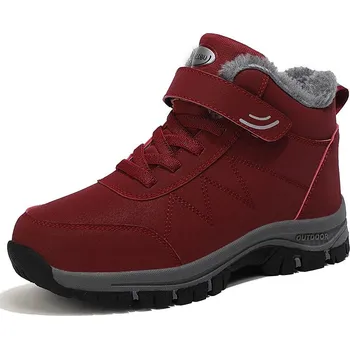 Dámská zimní obuv Zimní boty – sněhule MIX224 Barva: Červená, Velikost: 37