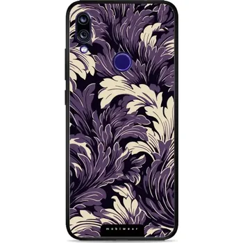 Pouzdro na mobilní telefon Lesklý kryt Mobiwear Glossy - Xiaomi Redmi Note 7 - GA46G Fialové rostliny (Prémiové lesklé pouzdro, obal, kryt Mobiwear Glossy na mobil Xiaomi Redmi Note 7 - GA46G Fialové rostliny, materiál Plast + TPU silikon - krytí po všech stranách, neošoupatelný)