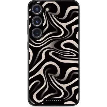 Pouzdro na mobilní telefon Lesklý kryt Mobiwear Glossy - Samsung Galaxy S23 - GA63G Vlnky a linky (Prémiové lesklé pouzdro, obal, kryt Mobiwear Glossy na mobil Samsung Galaxy S23 - GA63G Vlnky a linky, materiál Plast + TPU silikon - krytí po všech stranách, neošoupatelný potisk,)