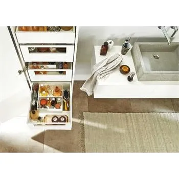 Nábytkové kování Blum Space Tower Legrabox PURE - 5 šuplíků ( 4xC + 1xM ) délka 500mm šířka 600mm šedá (sada)