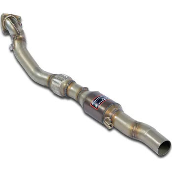 Katalyzátor Downpipe + kovový katalyzátor, levá Supersprint 764341