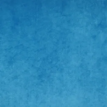 Velurová teplákovina modrá, š. 140