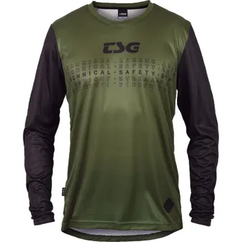 cyklistický dres Dres - TSG Waft Ls - Olivine L