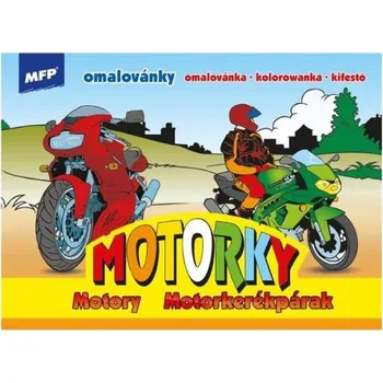 omalovánky MFP Omalovánky A5 Motorky