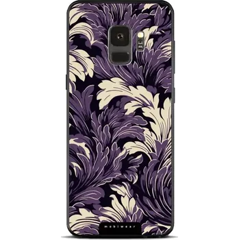 Pouzdro na mobilní telefon Lesklý kryt Mobiwear Glossy - Samsung Galaxy S9 - GA46G Fialové rostliny (Prémiové lesklé pouzdro, obal, kryt Mobiwear Glossy na mobil Samsung Galaxy S9 - GA46G Fialové rostliny, materiál Plast + TPU silikon - krytí po všech stranách, neošoupatelný potisk