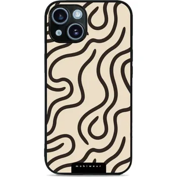 Pouzdro na mobilní telefon Lesklý kryt Mobiwear Glossy - Apple iPhone 14 - GA60G Linky (Prémiové lesklé pouzdro, obal, kryt Mobiwear Glossy na mobil Apple iPhone 14 - GA60G Linky, materiál Plast + TPU silikon - krytí po všech stranách, neošoupatelný potisk, tenké provedení, možnost