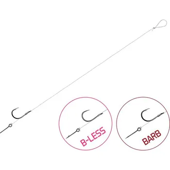 Nadväzec Delphin FLR Sting / 6ks 8cm / 0,22mm / B-LESS #8 / Sting 5mm