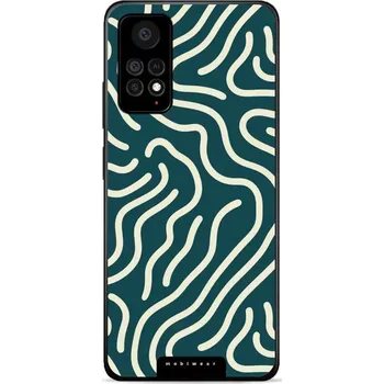 Pouzdro na mobilní telefon Lesklý kryt Mobiwear Glossy - Xiaomi Redmi Note 11 Pro 5G - GA61G Béžové linky (Prémiové lesklé pouzdro, obal, kryt Mobiwear Glossy na mobil Xiaomi Redmi Note 11 Pro 5G - GA61G Béžové linky, materiál Plast + TPU silikon - krytí po všech stranách,)