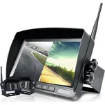 WiFi parkovací set TRUCK BUS trailer K0232 2 wifi kamery + 7" LCD split
