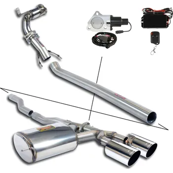 Střední díl výfuku Track performance pack s klapkou Supersprint 831820