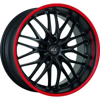 Alu kolo Barracuda VOLTEC T6 Puresports / červený lem 8,5×19" 5×114,3 ET 40