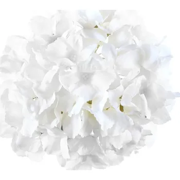 umělá květina Santex Dekorace umělá květina Hortenzie bílá 20 cm
